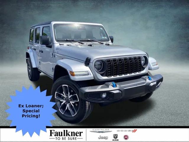 2024 Jeep Wrangler 4xe WRANGLER 4-DOOR SPORT S 4xe