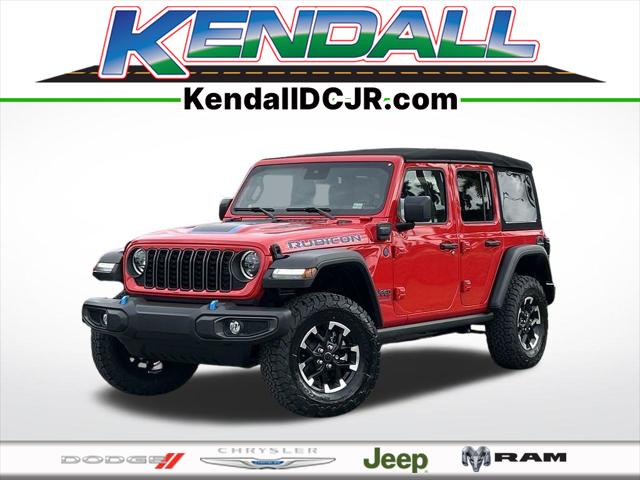 2024 Jeep Wrangler 4xe WRANGLER 4-DOOR RUBICON 4xe