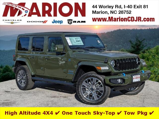 2024 Jeep Wrangler 4xe WRANGLER 4-DOOR HIGH ALTITUDE 4xe