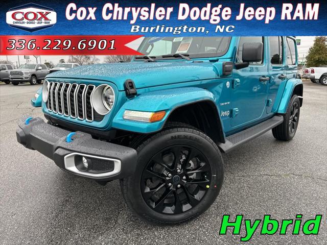 2024 Jeep Wrangler 4xe WRANGLER 4-DOOR SAHARA 4xe