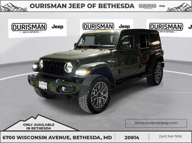 2024 Jeep Wrangler 4xe WRANGLER 4-DOOR HIGH ALTITUDE 4xe