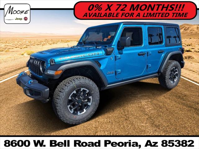 2024 Jeep Wrangler 4xe WRANGLER 4-DOOR RUBICON 4xe