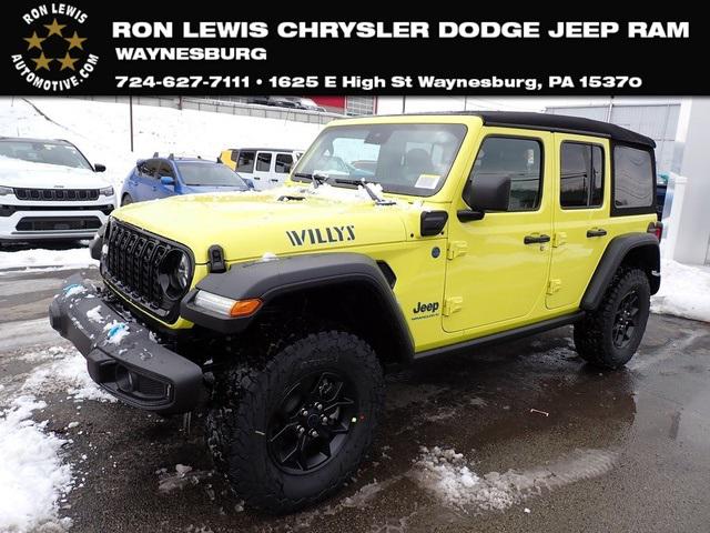 2024 Jeep Wrangler 4xe WRANGLER 4-DOOR WILLYS 4xe