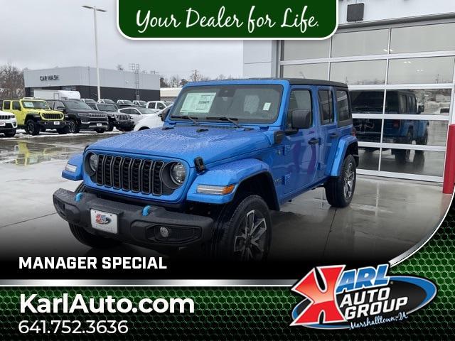 2024 Jeep Wrangler 4xe WRANGLER 4-DOOR SPORT S 4xe