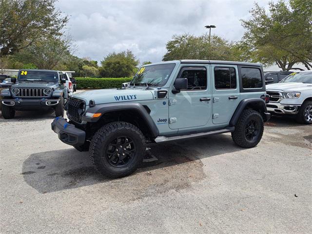 2024 Jeep Wrangler 4xe WRANGLER 4-DOOR WILLYS 4xe