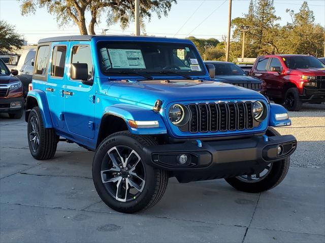 2024 Jeep Wrangler 4xe WRANGLER 4-DOOR SPORT S 4xe