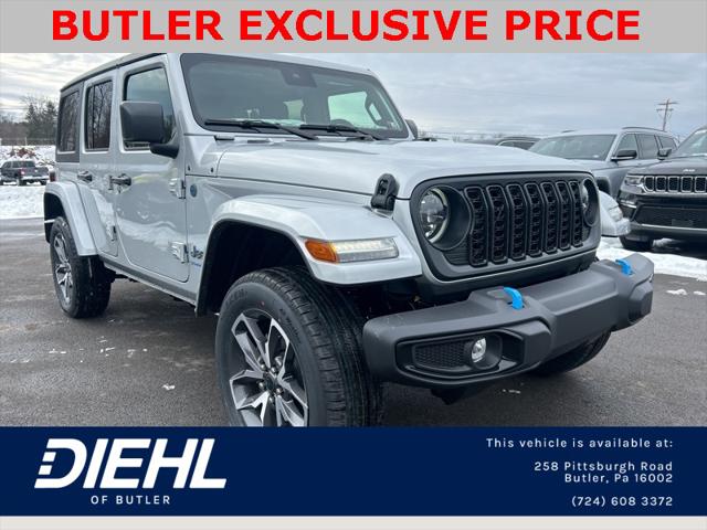 2024 Jeep Wrangler 4xe WRANGLER 4-DOOR SPORT S 4xe