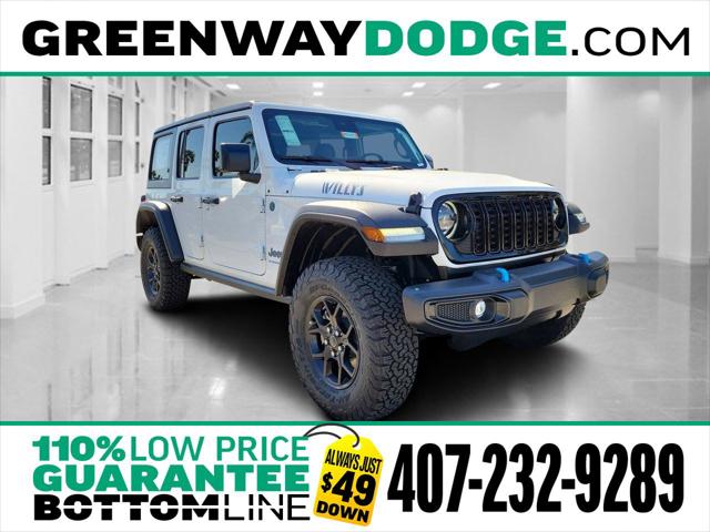 2024 Jeep Wrangler 4xe WRANGLER 4-DOOR WILLYS 4xe