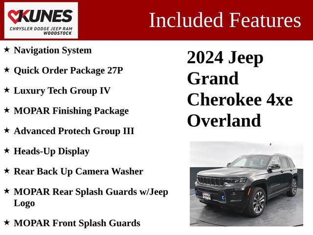 2024 Jeep Grand Cherokee 4xe GRAND CHEROKEE OVERLAND 4xe