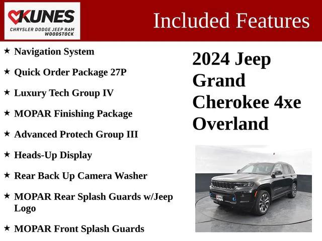 2024 Jeep Grand Cherokee 4xe GRAND CHEROKEE OVERLAND 4xe