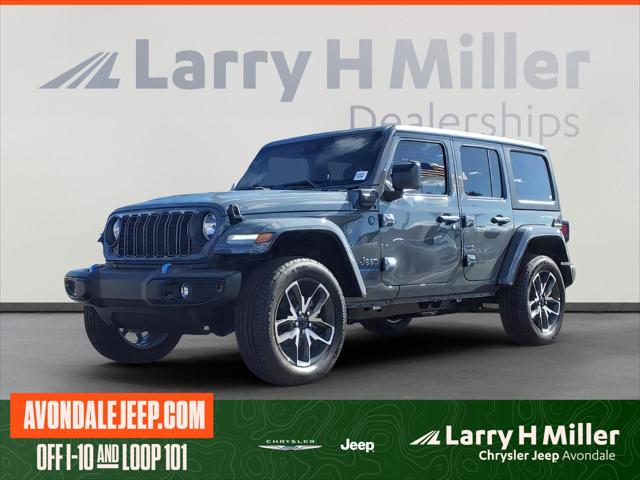 2024 Jeep Wrangler 4xe WRANGLER 4-DOOR SPORT S 4xe