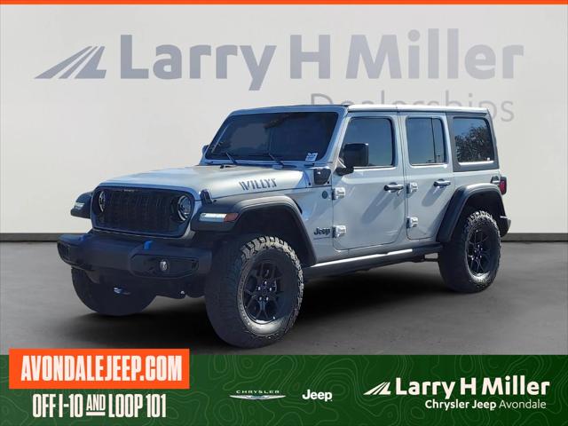 2024 Jeep Wrangler 4xe WRANGLER 4-DOOR WILLYS 4xe