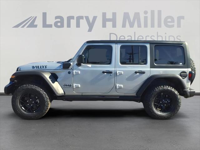 2024 Jeep Wrangler 4xe WRANGLER 4-DOOR WILLYS 4xe