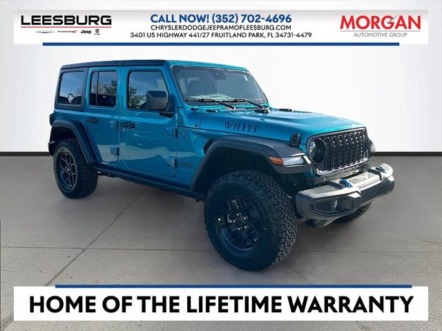 2024 Jeep Wrangler 4xe WRANGLER 4-DOOR WILLYS 4xe