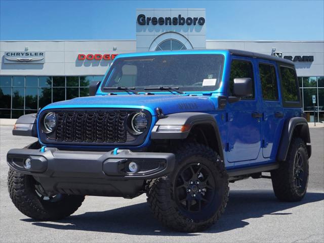 2024 Jeep Wrangler 4xe WRANGLER 4-DOOR WILLYS 4xe