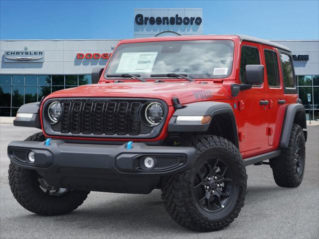 2024 Jeep Wrangler 4xe WRANGLER 4-DOOR WILLYS 4xe