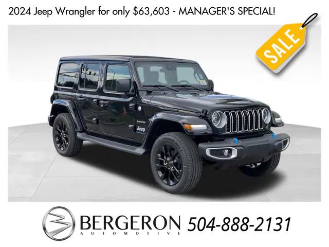 2024 Jeep Wrangler 4xe WRANGLER 4-DOOR SAHARA 4xe