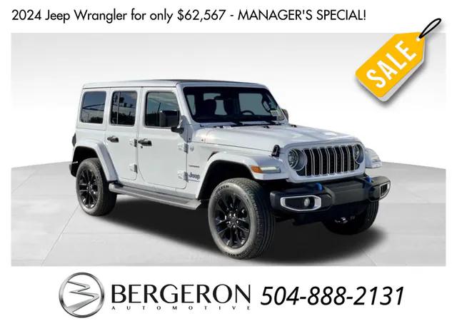 2024 Jeep Wrangler 4xe WRANGLER 4-DOOR SAHARA 4xe