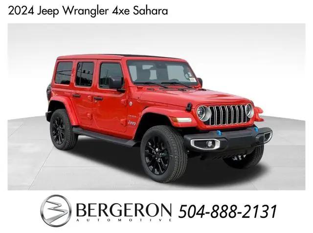 2024 Jeep Wrangler 4xe WRANGLER 4-DOOR SAHARA 4xe