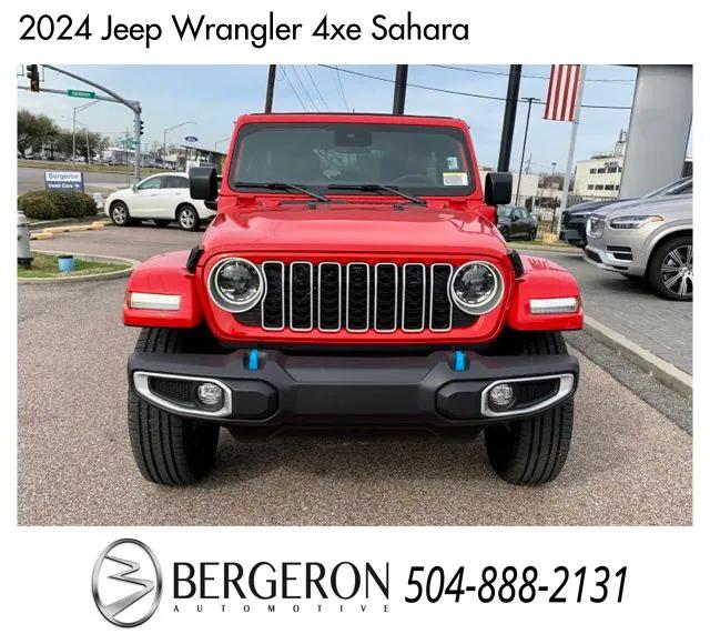 2024 Jeep Wrangler 4xe WRANGLER 4-DOOR SAHARA 4xe