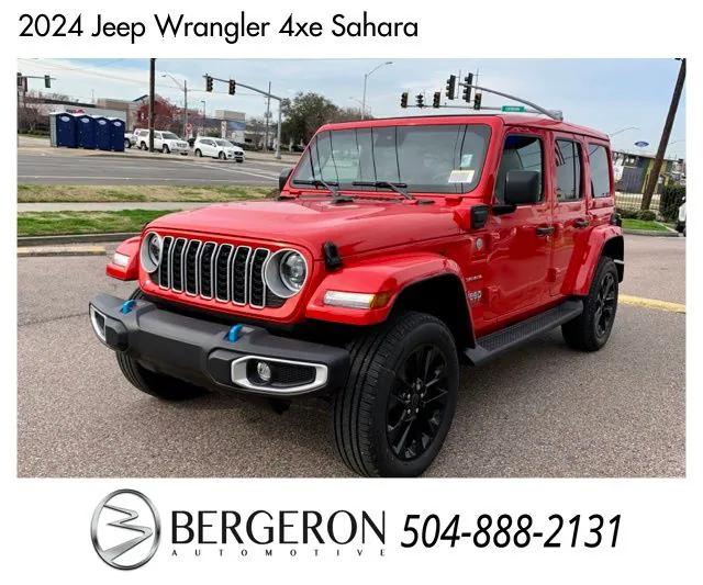 2024 Jeep Wrangler 4xe WRANGLER 4-DOOR SAHARA 4xe