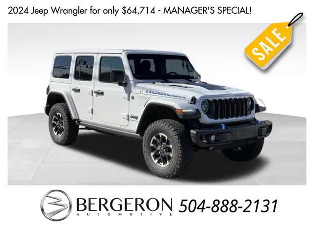 2024 Jeep Wrangler 4xe WRANGLER 4-DOOR RUBICON X 4xe