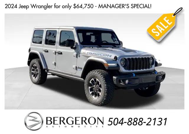 2024 Jeep Wrangler 4xe WRANGLER 4-DOOR RUBICON X 4xe