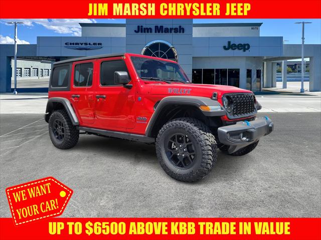 2024 Jeep Wrangler 4xe WRANGLER 4-DOOR WILLYS 4xe