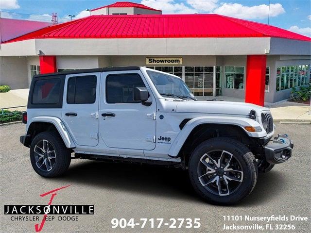 2024 Jeep Wrangler 4xe WRANGLER 4-DOOR SPORT S 4xe