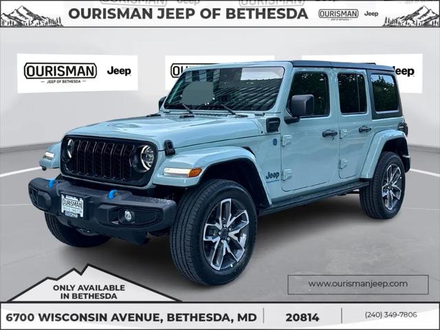 2024 Jeep Wrangler 4xe WRANGLER 4-DOOR SPORT S 4xe