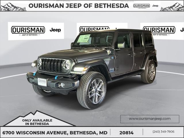 2024 Jeep Wrangler 4xe WRANGLER 4-DOOR SPORT S 4xe