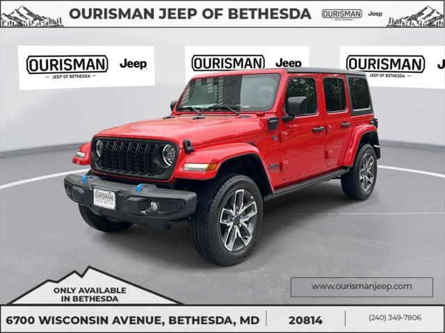 2024 Jeep Wrangler 4xe WRANGLER 4-DOOR SPORT S 4xe