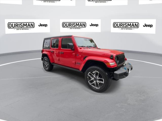 2024 Jeep Wrangler 4xe WRANGLER 4-DOOR SPORT S 4xe