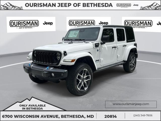 2024 Jeep Wrangler 4xe WRANGLER 4-DOOR SPORT S 4xe