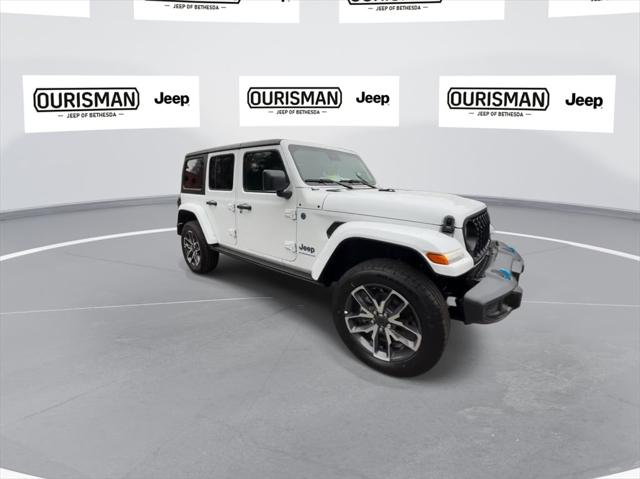 2024 Jeep Wrangler 4xe WRANGLER 4-DOOR SPORT S 4xe