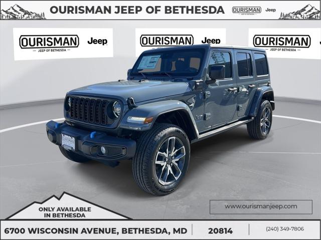 2024 Jeep Wrangler 4xe WRANGLER 4-DOOR SPORT S 4xe