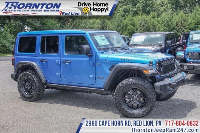 2024 Jeep Wrangler 4xe WRANGLER 4-DOOR WILLYS 4xe