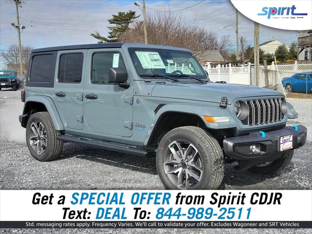 2024 Jeep Wrangler 4xe WRANGLER 4-DOOR SPORT S 4xe