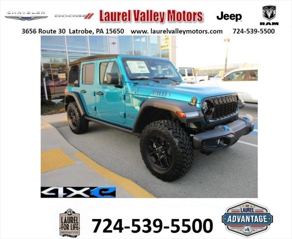 2024 Jeep Wrangler 4xe WRANGLER 4-DOOR WILLYS 4xe