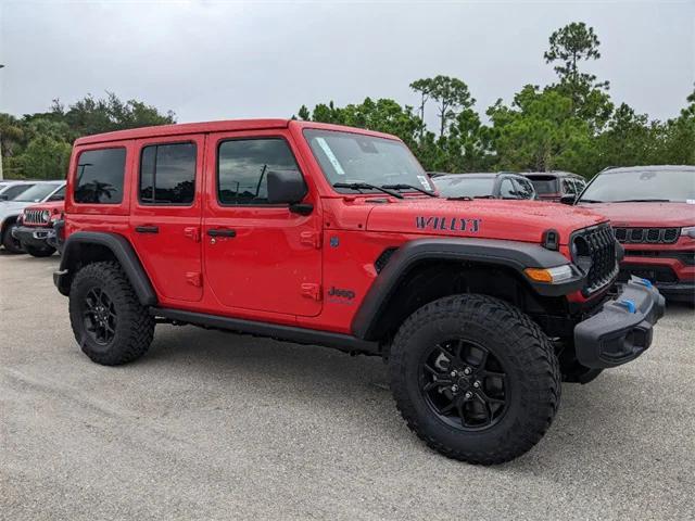 2024 Jeep Wrangler 4xe WRANGLER 4-DOOR WILLYS 4xe