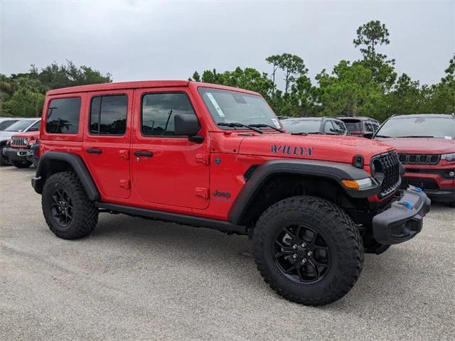 2024 Jeep Wrangler 4xe WRANGLER 4-DOOR WILLYS 4xe