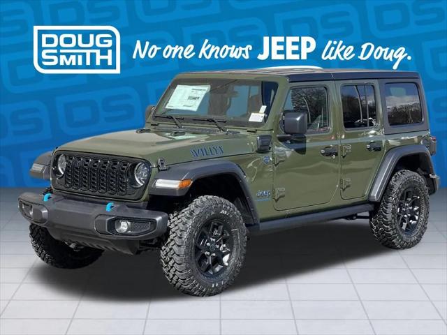 2024 Jeep Wrangler 4xe WRANGLER 4-DOOR WILLYS 4xe