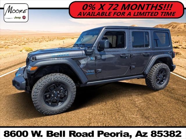 2024 Jeep Wrangler 4xe WRANGLER 4-DOOR WILLYS 4xe