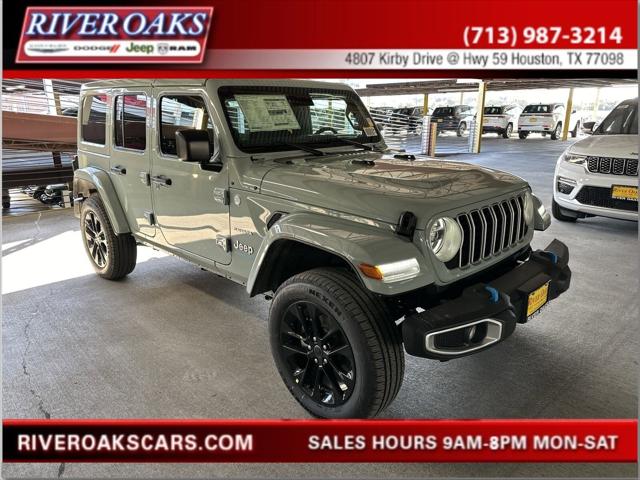 2024 Jeep Wrangler 4xe WRANGLER 4-DOOR SAHARA 4xe