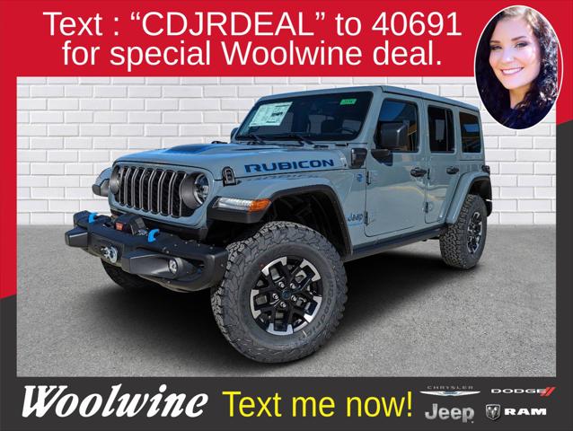 2024 Jeep Wrangler 4xe WRANGLER 4-DOOR RUBICON X 4xe