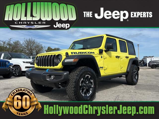 2024 Jeep Wrangler 4xe WRANGLER 4-DOOR RUBICON 4xe