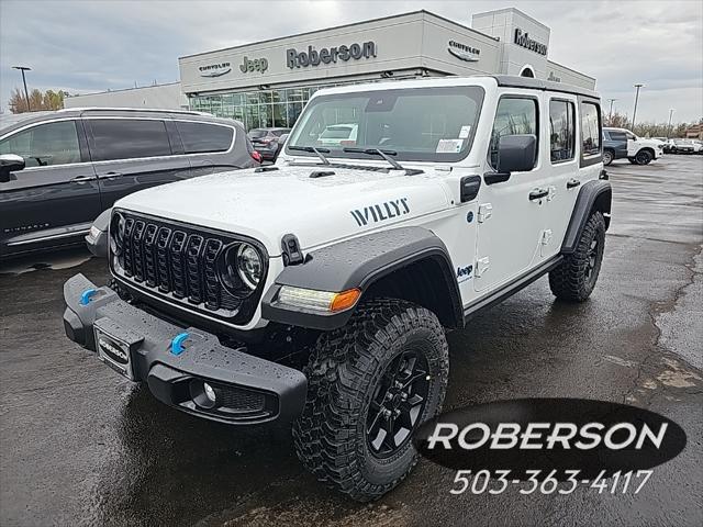 2024 Jeep Wrangler 4xe WRANGLER 4-DOOR WILLYS 4xe