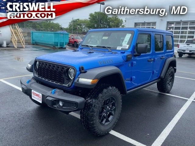 2024 Jeep Wrangler 4xe WRANGLER 4-DOOR WILLYS 4xe