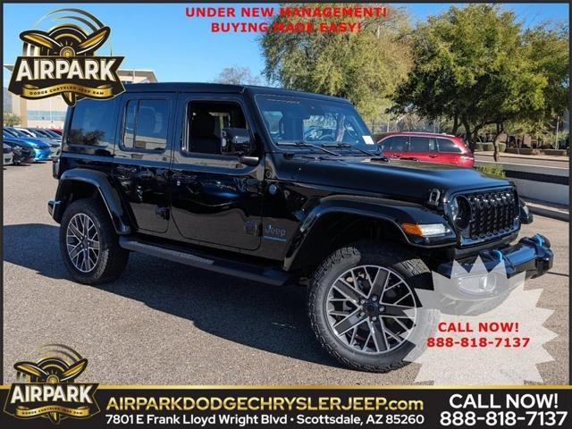 2024 Jeep Wrangler 4xe WRANGLER 4-DOOR HIGH ALTITUDE 4xe