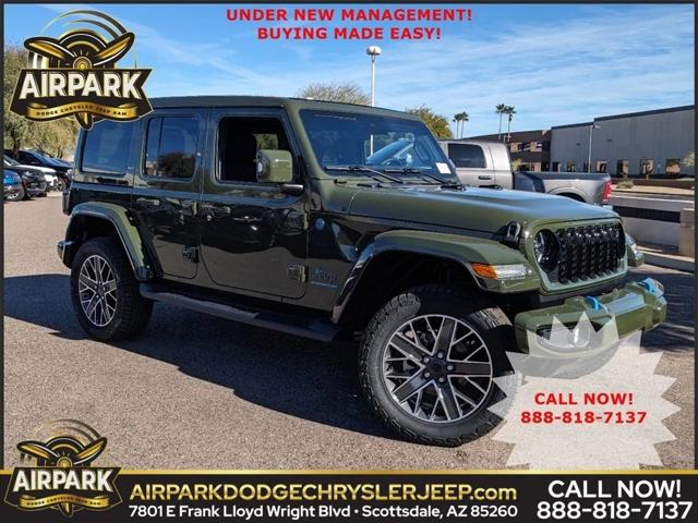 2024 Jeep Wrangler 4xe WRANGLER 4-DOOR HIGH ALTITUDE 4xe